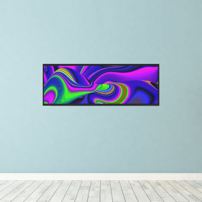 Lienzo Summerrainbow , Resumen del Rainbowart 3D (Insitu (piso de madera))