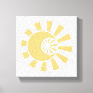 Lienzo Sun and Moon