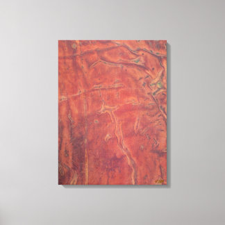 Lienzo Sun II Stretched Canvas Print