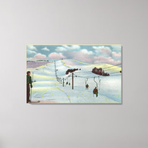 Lienzo Sun Valley, identificación - diente de sierra