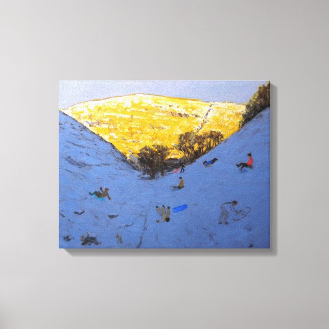 Lienzo Sun y Nieve 2007 (Anverso)