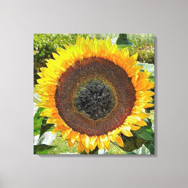 LIENZO SUNFLOWER (Anverso)