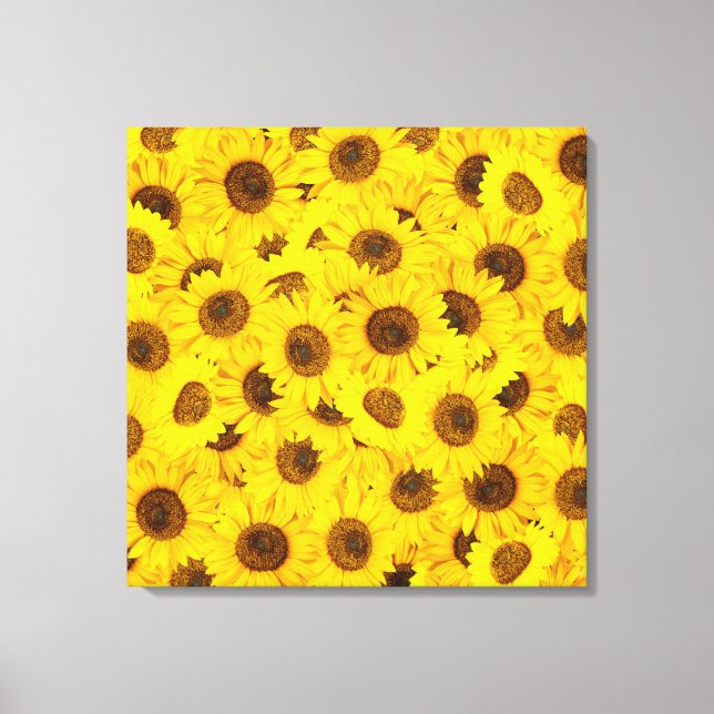 Lienzo Sunflower (Anverso)