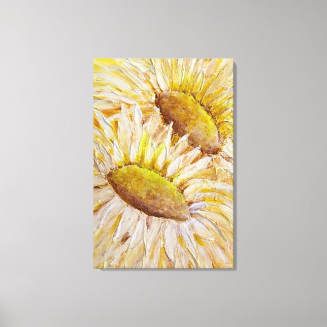 Lienzo Sunflowers (Anverso)