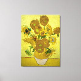 Lienzo Sunflowers de Vincent Van Gogh