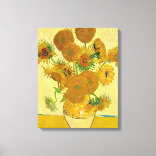 Lienzo Sunflowers de Vincent Van Gogh