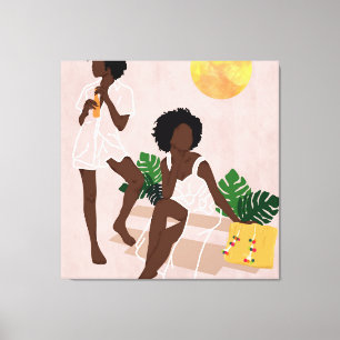 Lienzo Sunlit Queens