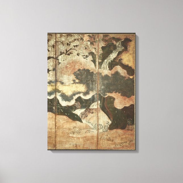 Lienzo Sunny Landscape (Anverso)