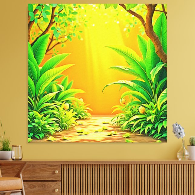 Lienzo Sunny Nature Path Art (Insitu (Sala de estar))