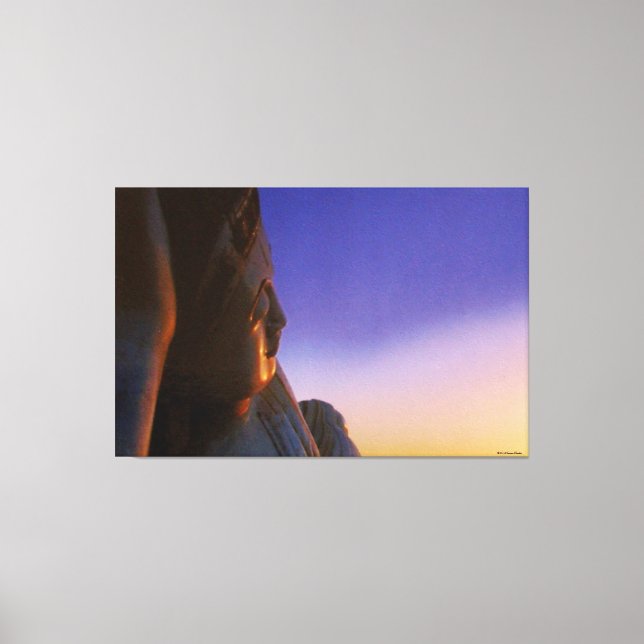 Lienzo Sunrise In East Wrapped Canvas (Anverso)