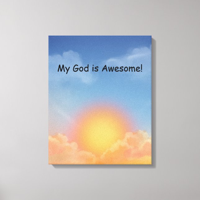 Lienzo Sunrise Wall Art (Anverso)