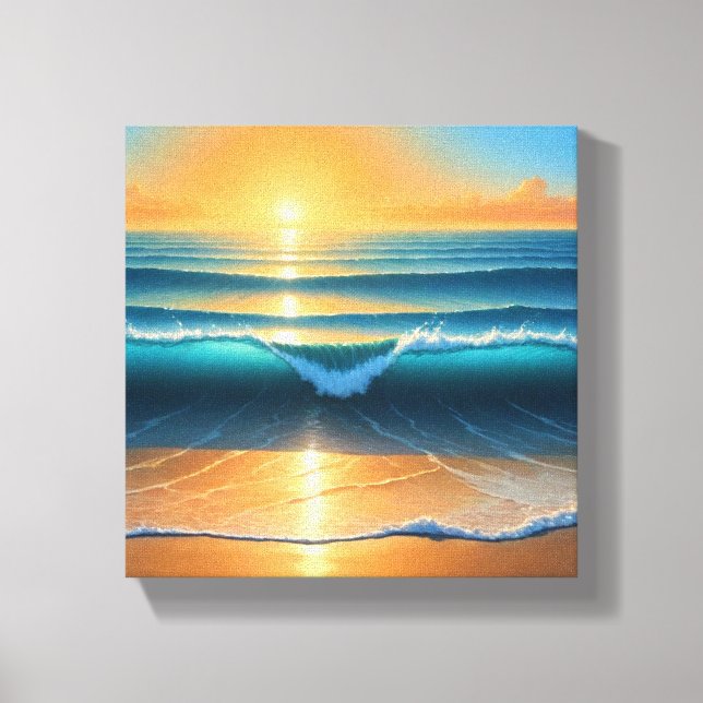 Lienzo Sunset (Anverso)