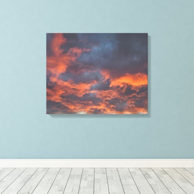 Lienzo Sunset (Insitu (piso de madera))