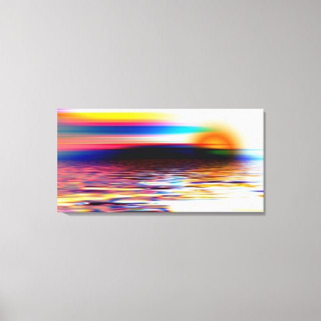 Lienzo Sunset (Anverso)