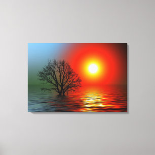 Lienzo Sunset