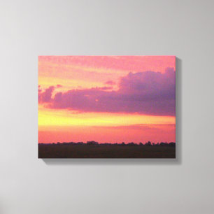 Lienzo Sunset 2004 Foto De Mark Edward Westerfield.