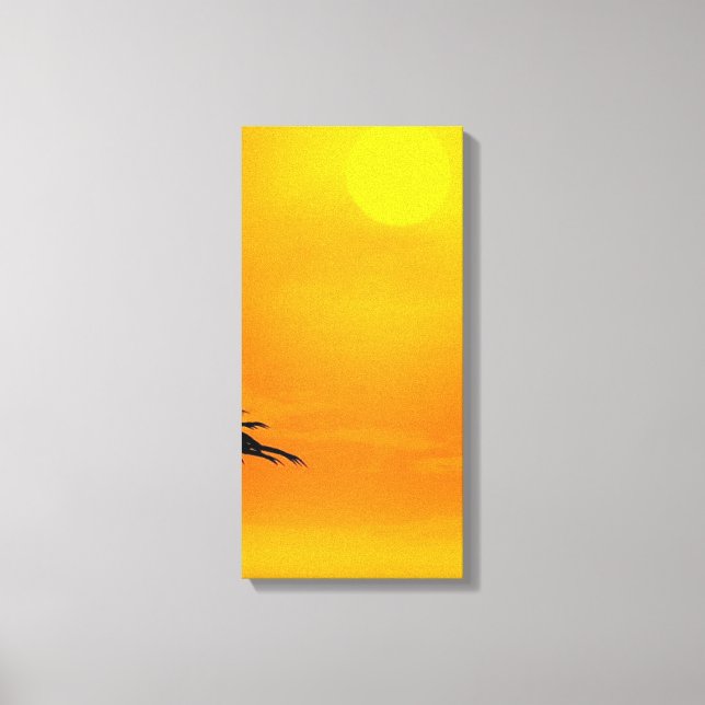 Lienzo Sunset 2-4 (Anverso)