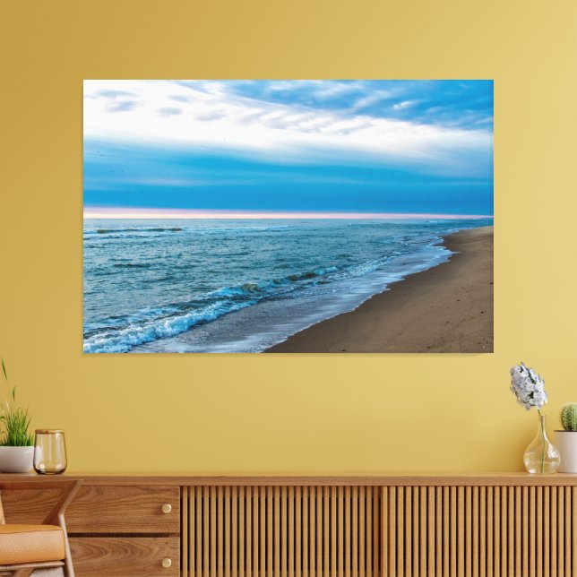 Lienzo Sunset Beach Canvas Print Picture 23 (Insitu (Sala de estar))