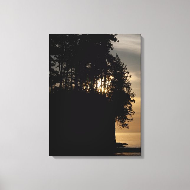 Lienzo Sunset Bluff (Anverso)