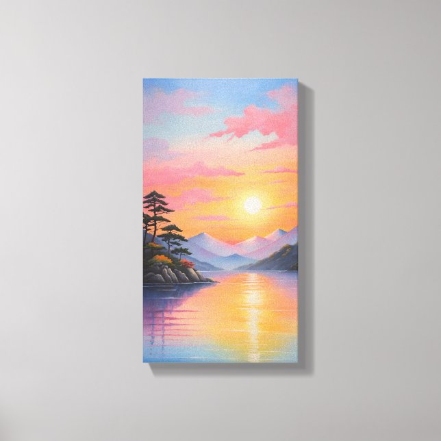 Lienzo Sunset Canvas Wall Art (Anverso)