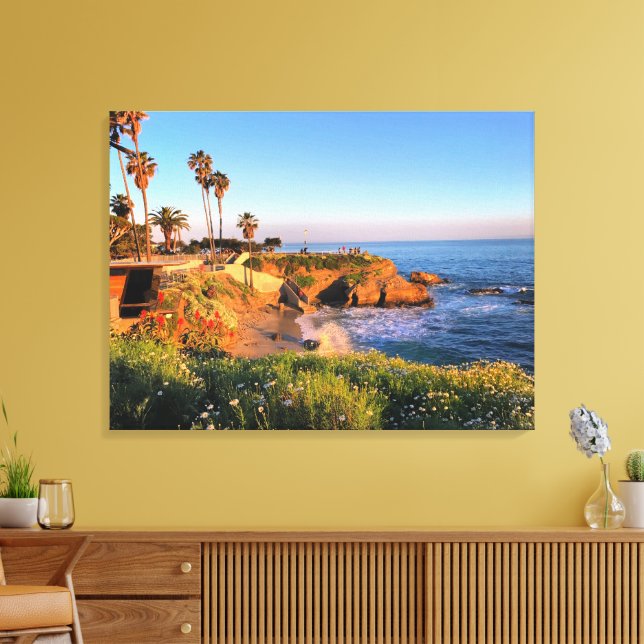 Lienzo Sunset in San Diego (Insitu (Sala de estar))