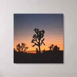 Lienzo Sunset Joshua Trees