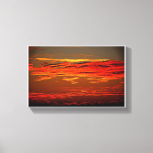 Lienzo Sunset Landescape