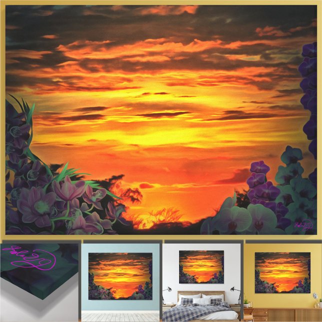 Lienzo Sunset Plaza Marina 2584 (Subido por el creador)