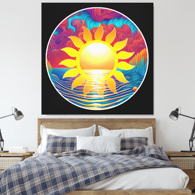 Lienzo Sunshine Dream (Insitu(Dormitorio))