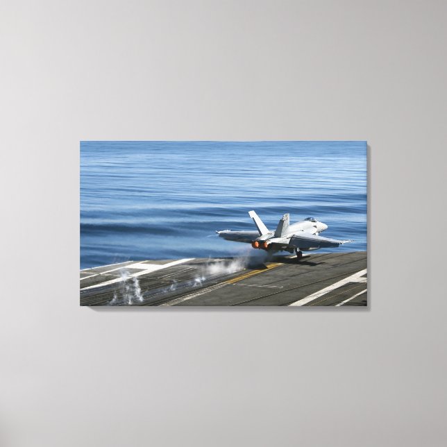 Lienzo Super Cuerno F/A-18E (Anverso)