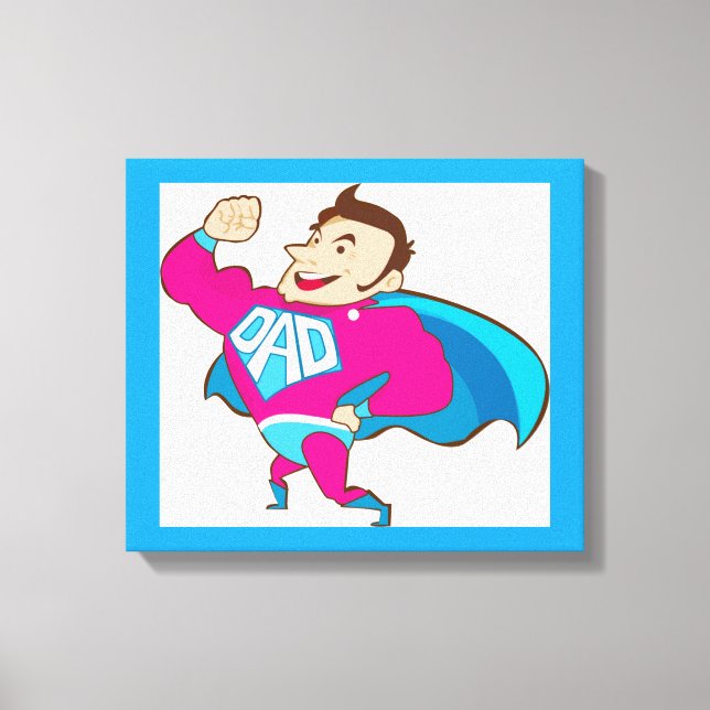LIENZO SUPER DAD (Anverso)