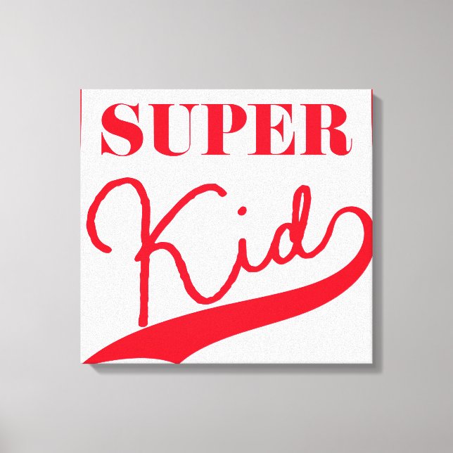 Lienzo Super Kid (Anverso)