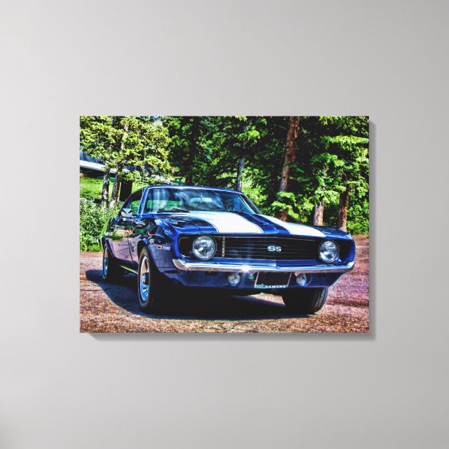 Lienzo Super Sport Car 1969 (Anverso)