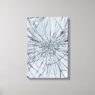 Lienzo Superficie de Vidrio Roto (Estilo 1) Pintura al Ól