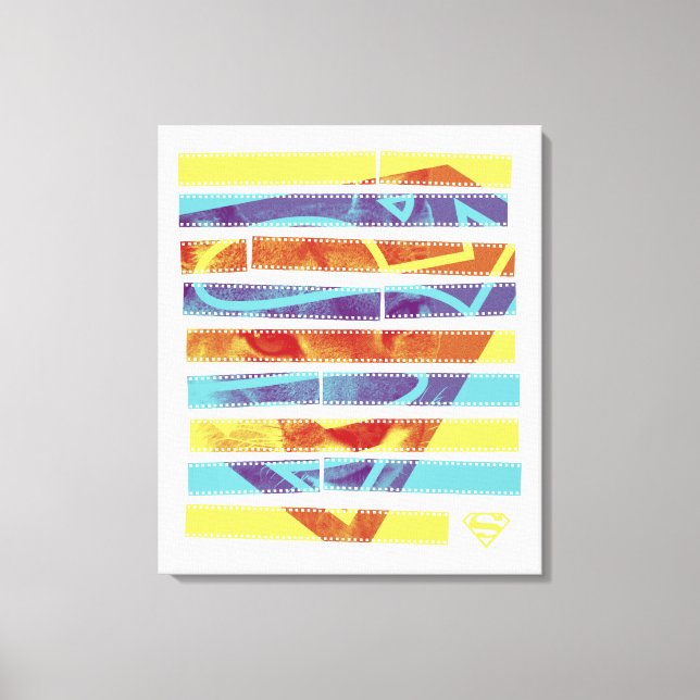 Lienzo Supergirl Filmstrip (Anverso)