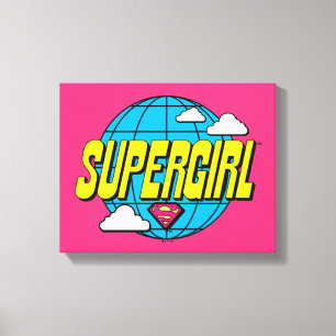 Lienzo Supergirl Gráfico Pop Global
