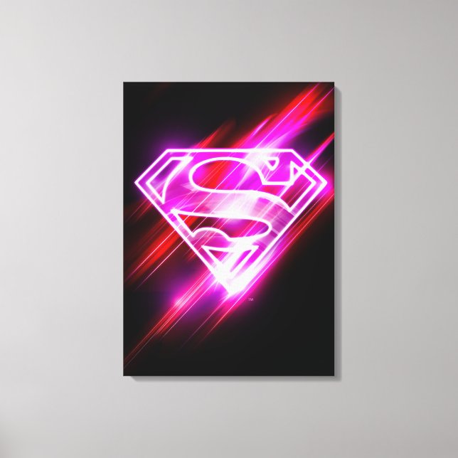Lienzo Supergirl Pink (Anverso)