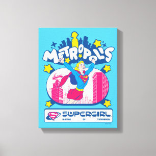 Lienzo Supergirl Super Pop Mujer del Mañana