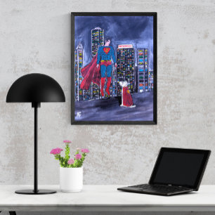 Lienzo Superhéroes mejor pintura de amigo de Alfred Fox