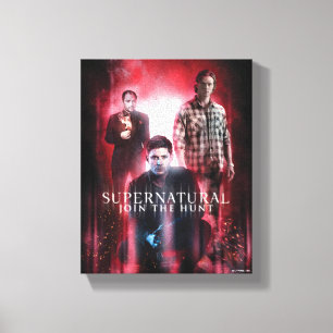 Lienzo Supernatural Crowley, Dean y Sam