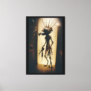 Lienzo Supervivencia del horror cotidiano por la Patrulla