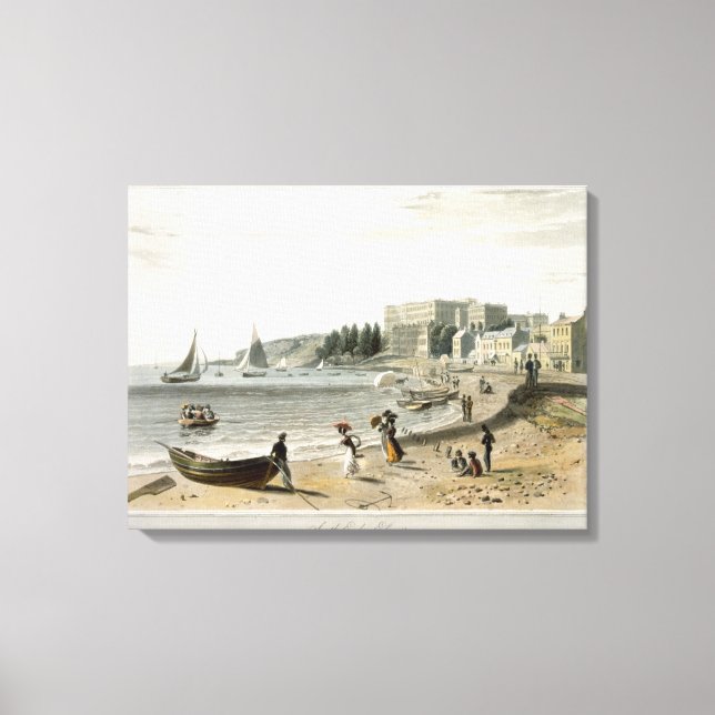 Lienzo Sur, de 'A Voyage Alround Great Britain Unde (Anverso)