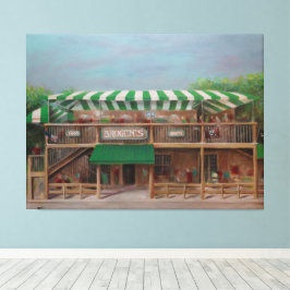 Lienzo Sur de Brogen, Isla de Saint Simons - Imprimir lie