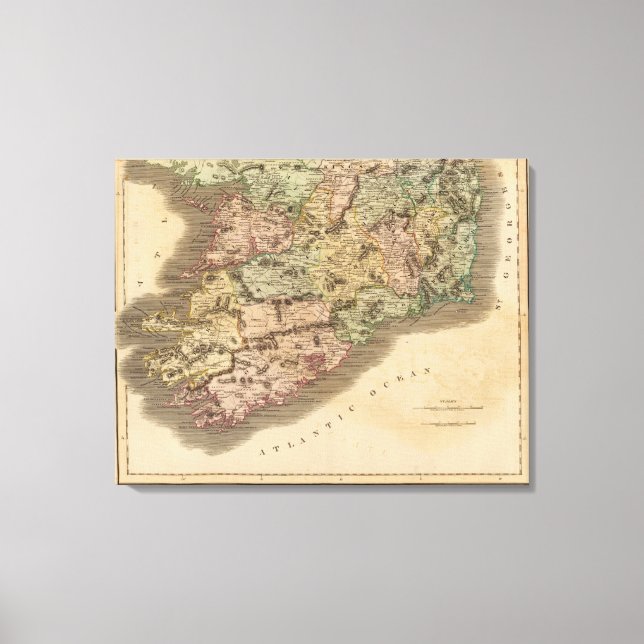 Lienzo Sur de Irlanda (Anverso)