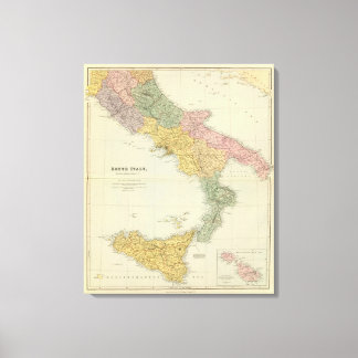 Lienzo Sur de Italia