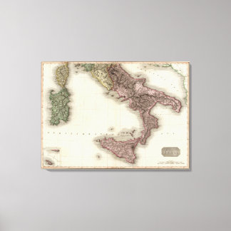 Lienzo Sur de Italia