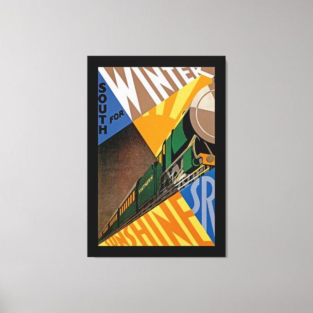 Lienzo Sur Para El Sol Invierno (Anverso)