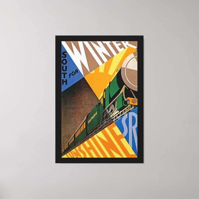 Lienzo Sur Para El Sol Invierno (Anverso)