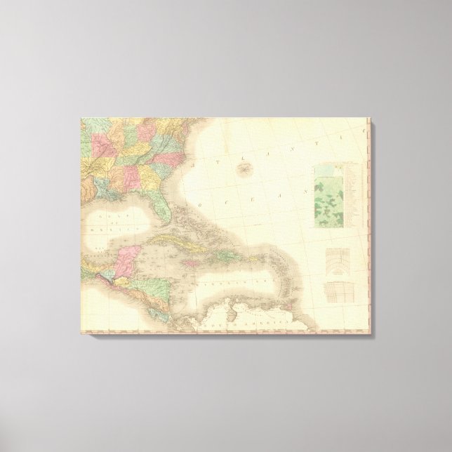 Lienzo Sureste de América del Norte (Anverso)