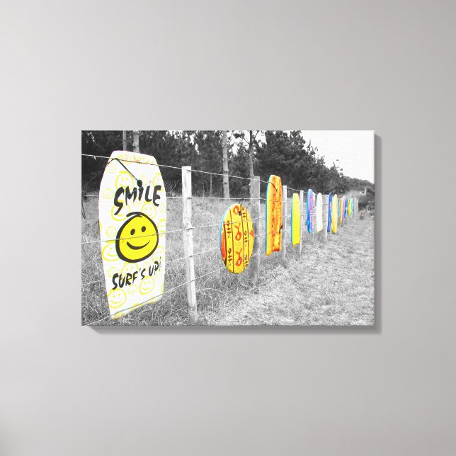Lienzo ¡SURF ESTÁ LEVANTADO! 16x24 (Anverso)